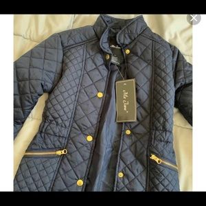 Me Jane Jackets & Coats - | Me Jane | Girls Navy Blue Quilted Jacket Me Jane Jackets & Coats - | Me Jane | Girls Navy Blue Quilted Jacket